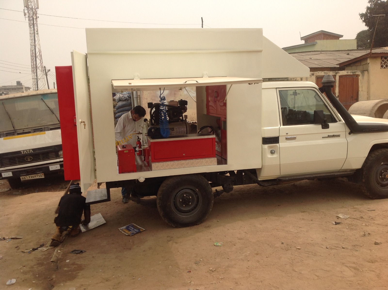 First refrigerated truck